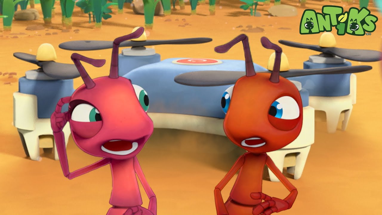 Flying Ant Mayhem | Antiks 🐜 | Funny Cartoons for Kids