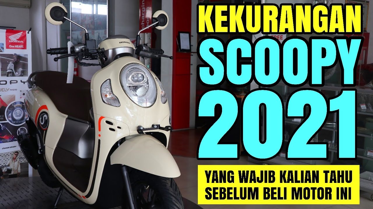 ALL NEW SCOOPY 2021 ( KEKURANGAN & KELEBIHAN )