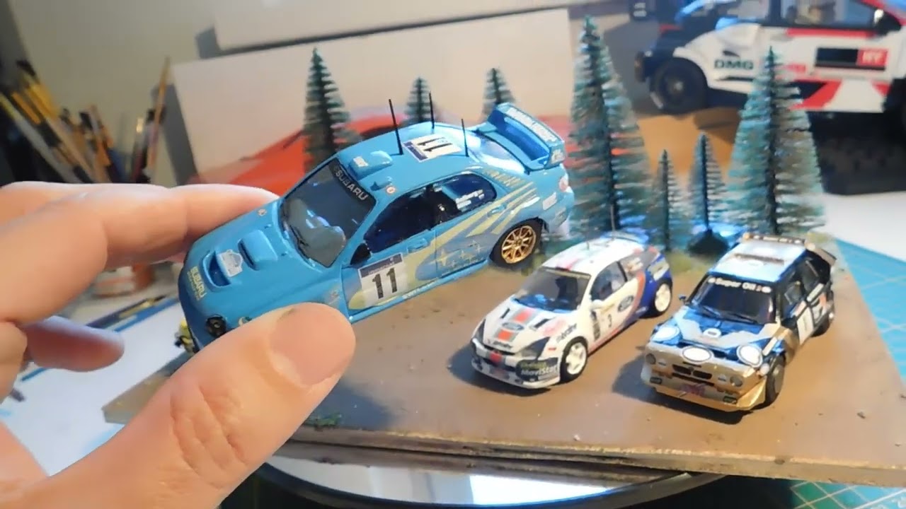 Heller 1:43  Rally cars from Hell.