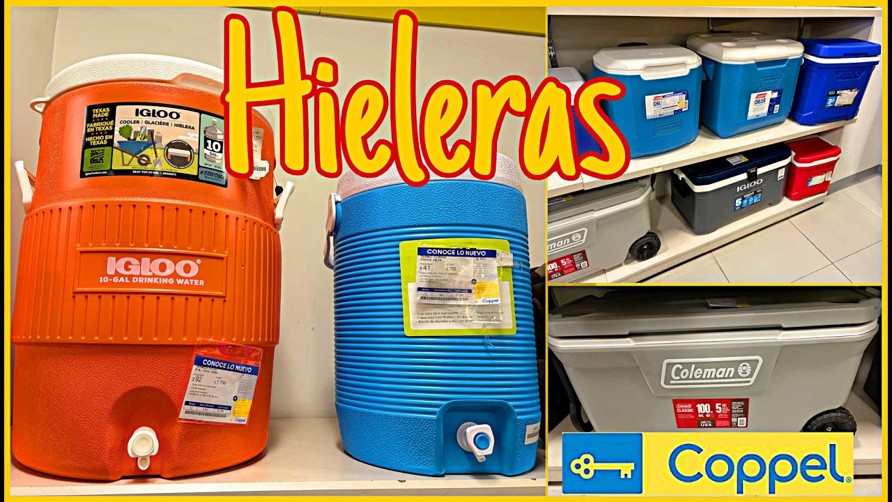 ‼️HIELERAS EN COPPEL 🧊🤑