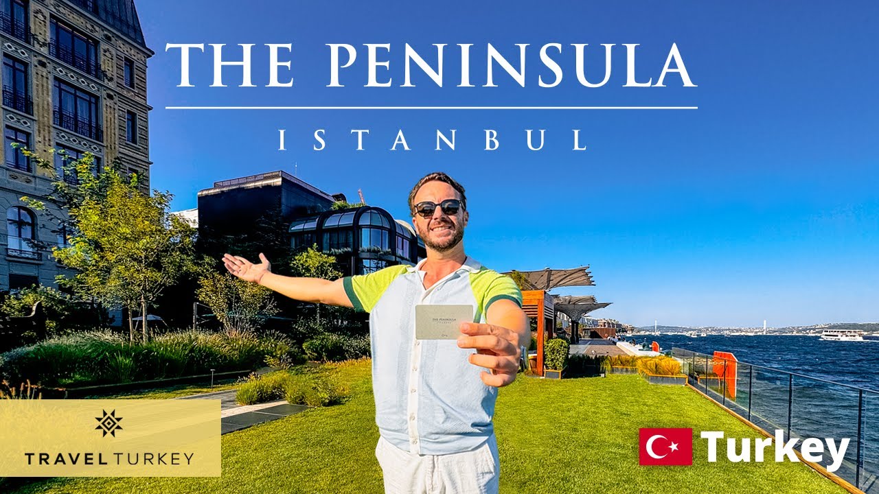 Исследуем Peninsula Hotel Istanbul - один из самых роскошных отелей в мире!