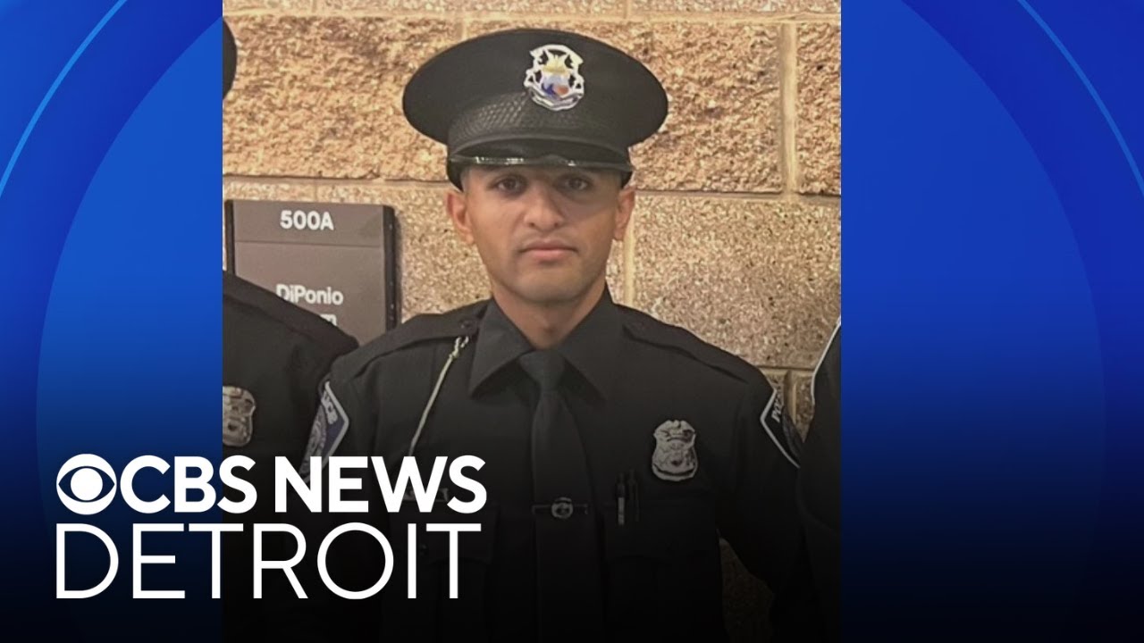 Melvindale community remembers police officer who was killed in the line of duty