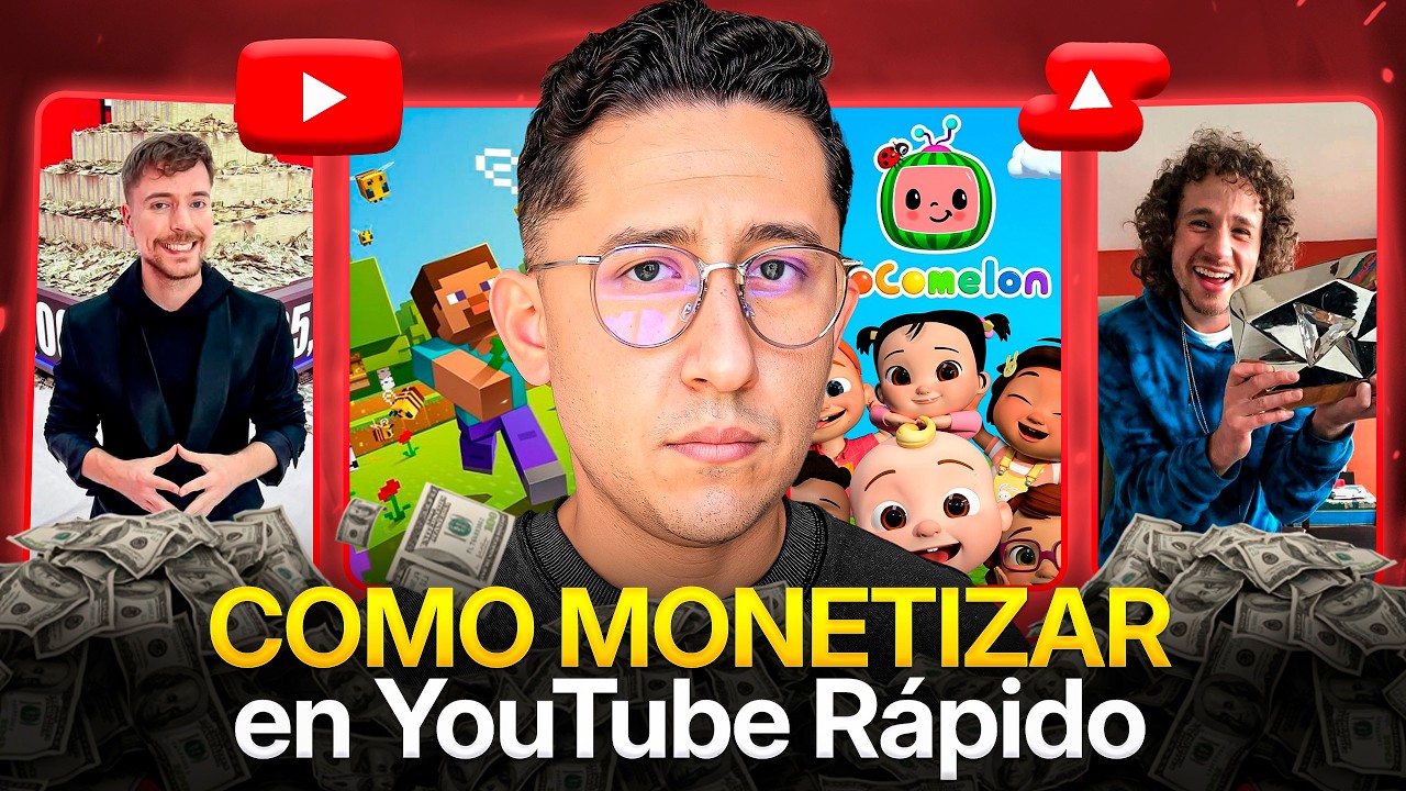 Cómo MONETIZAR en YouTube Rápido y Fácil en 2026