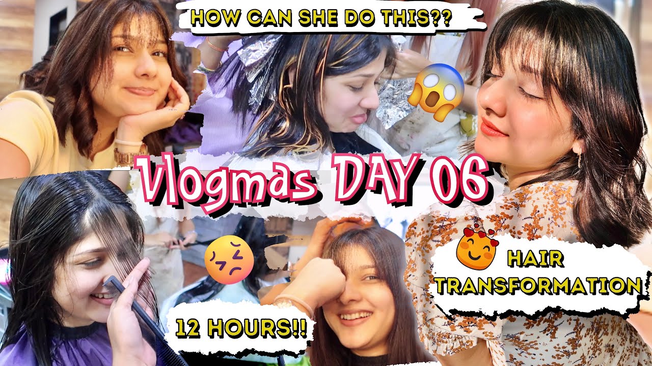 How Could She Do This?? 🥲My Friends and Family reacting to my New Hair😅🔥 Vlogmas 06