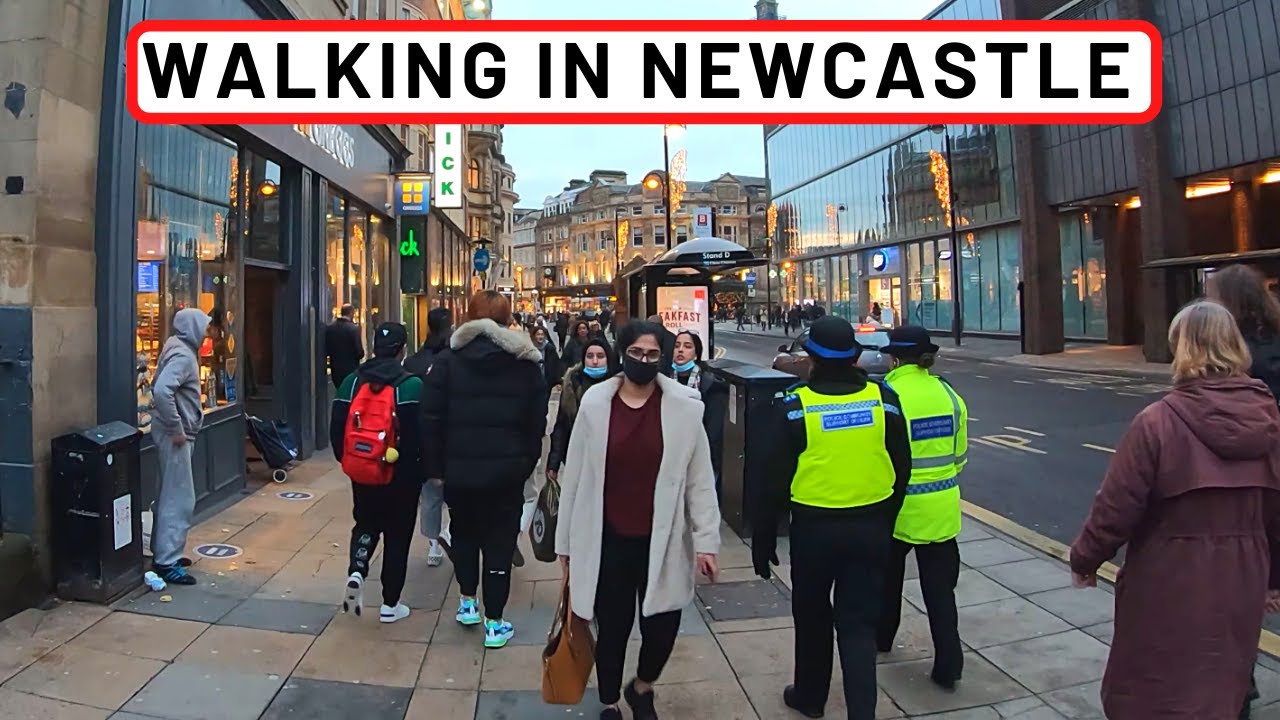 Walking in Newcastle City Centre | Newcastle Upon Tyne Walk