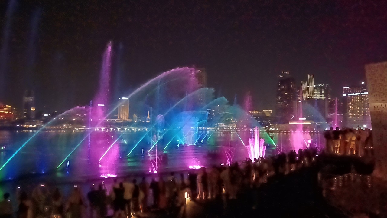 滨海湾花园灯光秀