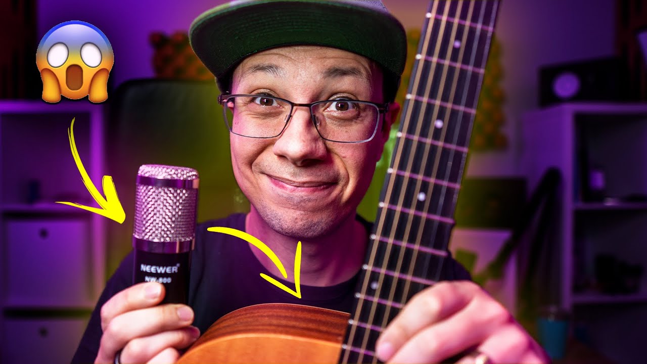 Você está gravando violão ERRADO | FAÇA isso e melhore a qualidade mesmo com um BM 800