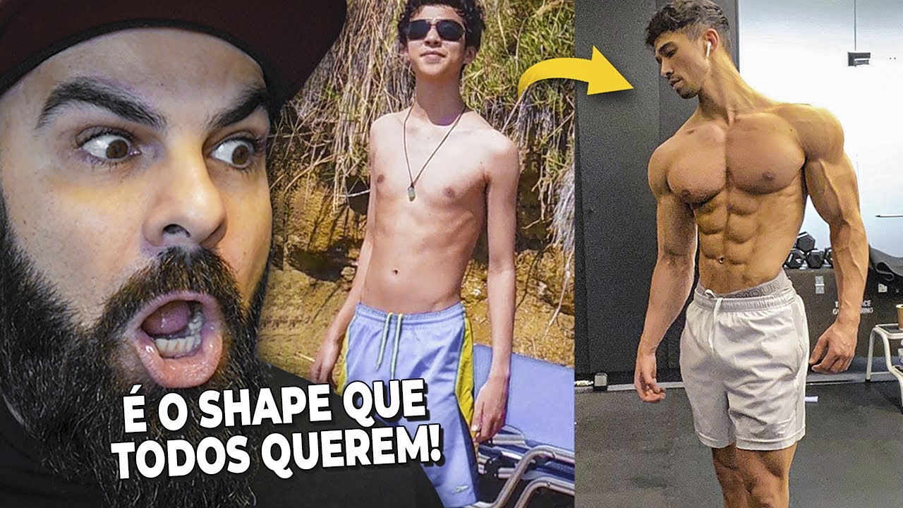 REAGINDO A TRANSFORMA&Ccedil;&Atilde;O CORPORAL E TREINO DO ECTOMORFO NATURAL