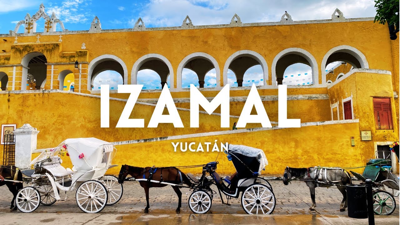 🔥 ¿Qué hacer en el pueblo mágico IZAMAL México 🇲🇽? Visita de un día cerca de Mérida Yucatán
