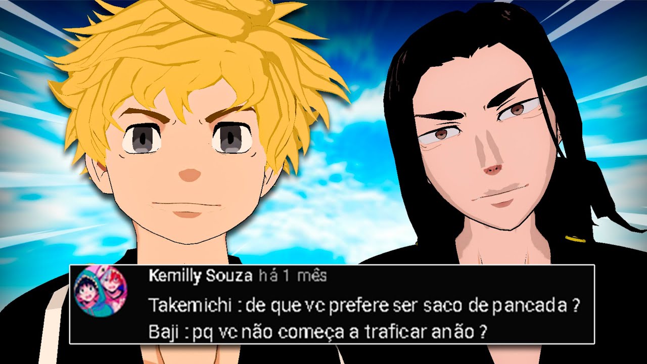 TAKEMICHI E BAJI RESPONDEM SUAS PERGUNTAS 2 (TOKYO REVENGERS VR)