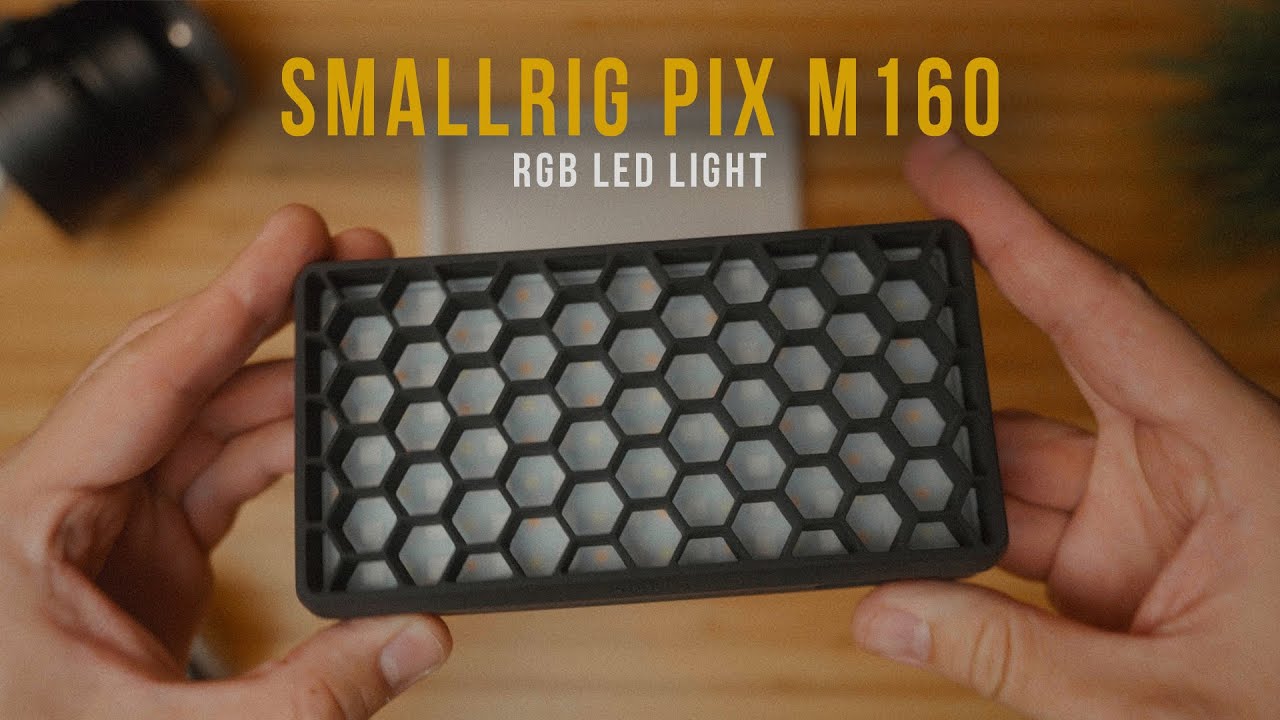 Обзор светодиодной панели SmallRig Pix M160 RGB Led Light