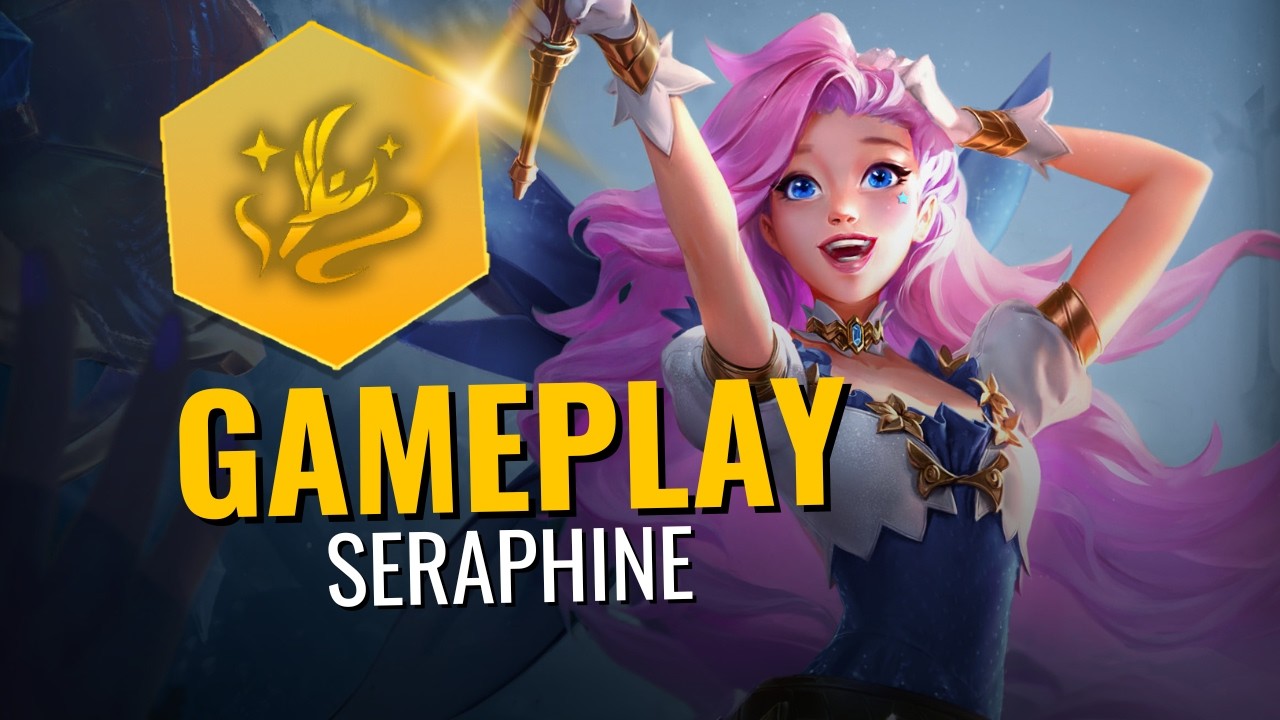 TFT - FIZ UMA SERAPHINE COM 3 ARCANJOS E ELA DEU MUITO DANO!!! - Set 16