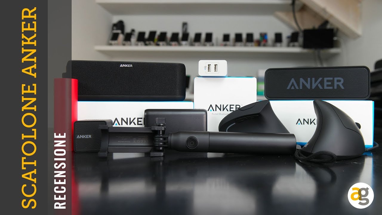 UNBOXING...scatolone ANKER!! e...che SOUND!!!