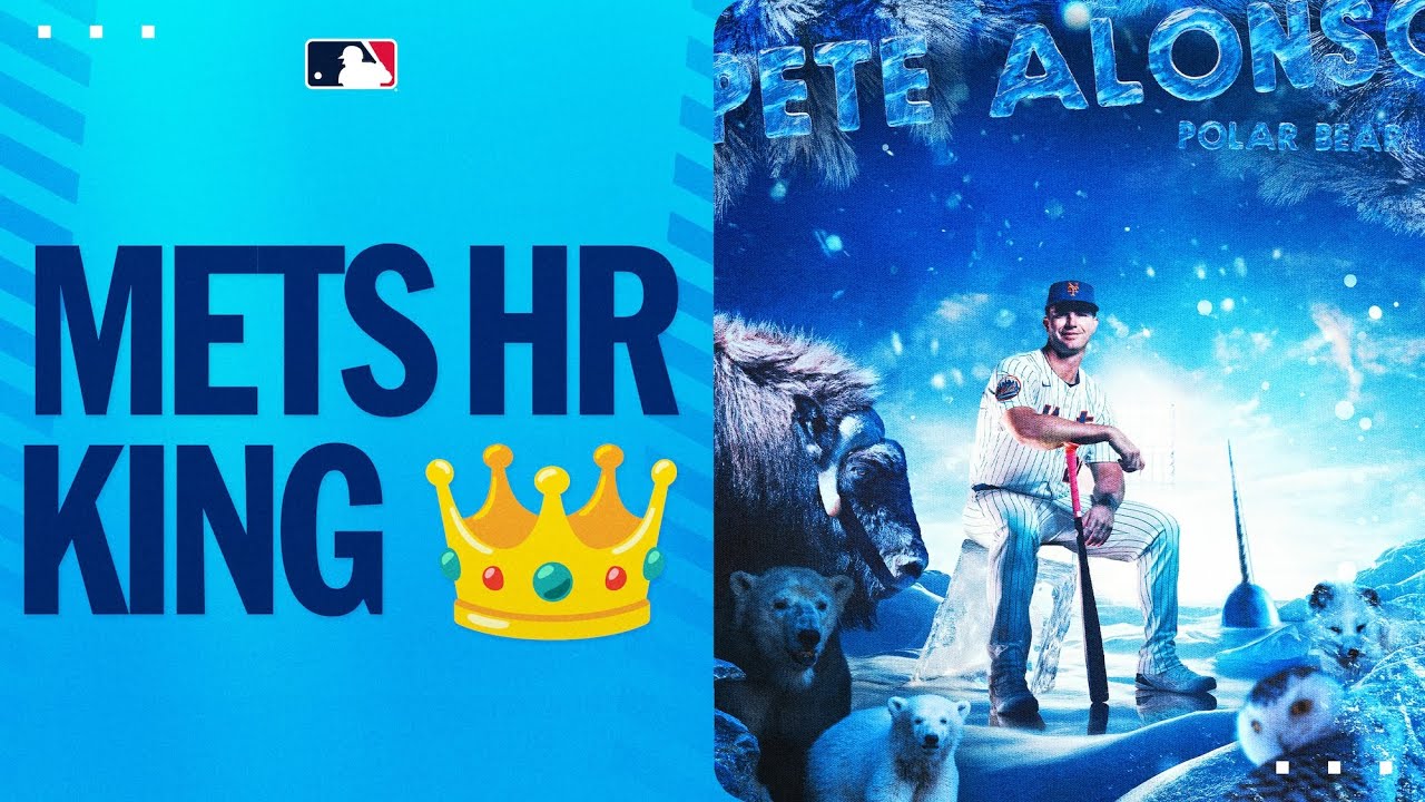 Pete Alonso's milestone home runs on the way to becoming the Mets' HR king! 👑