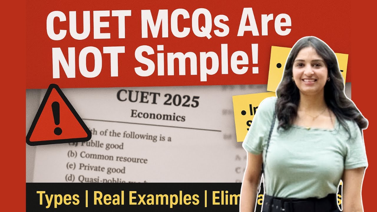 Types of CUET Economics MCQs | Real Paper Analysis + Tricks | CUET 2026 Strategy | NCERT