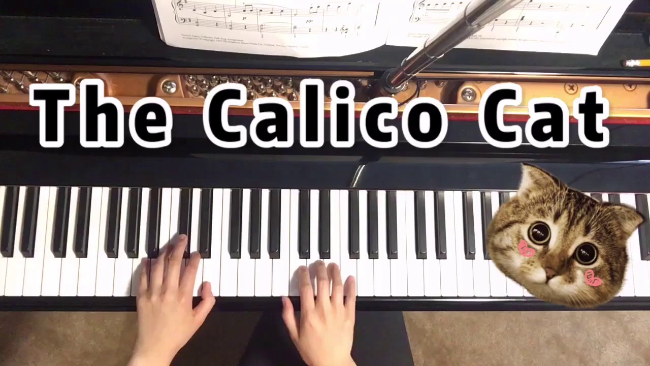 The Calico Cat by Helen Marlais, RCM 2015 Series, Prep B, piano demo by Ms.Leaf