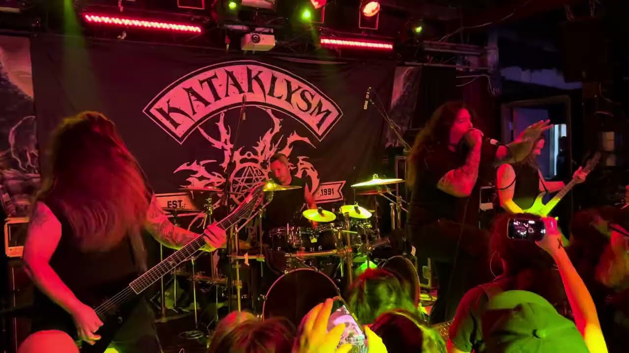 Kataklysm Live 2025 The Orpheum At Tampa, Florida 10/04/25