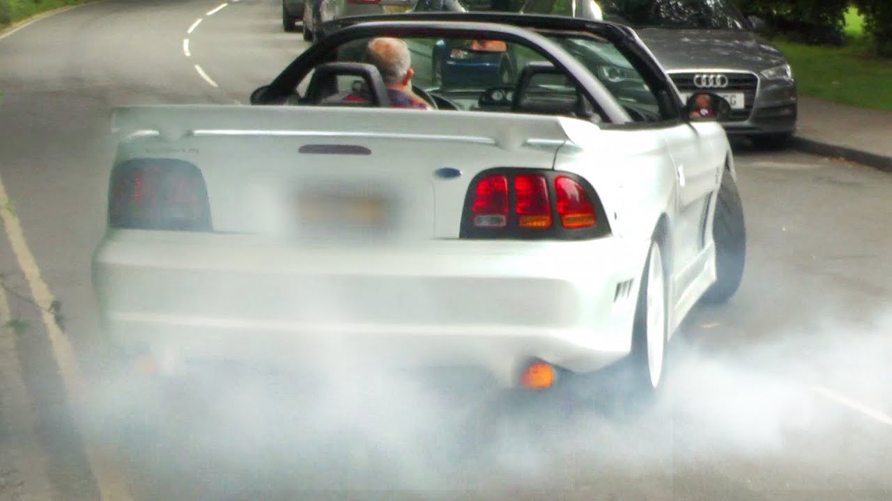 CRAZY LOUD Saleen Mustang - No crowds harmed