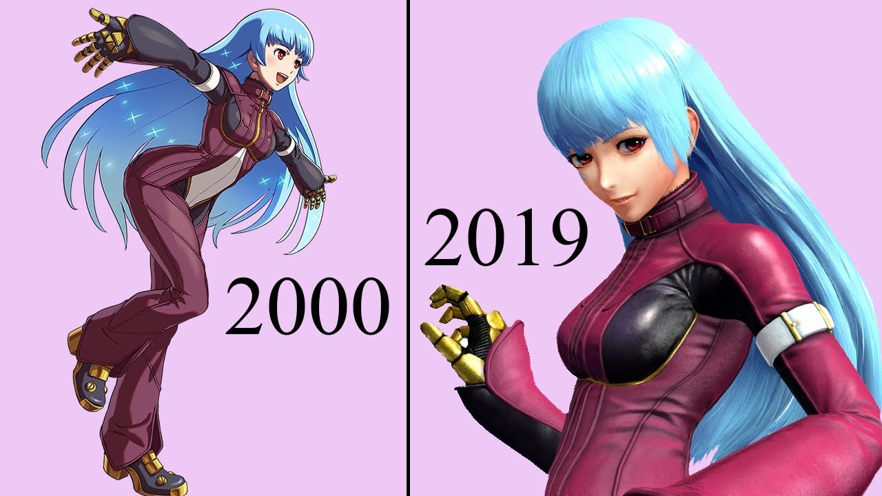 Evolution of KULA DAIMOND  (The King of Fighters)