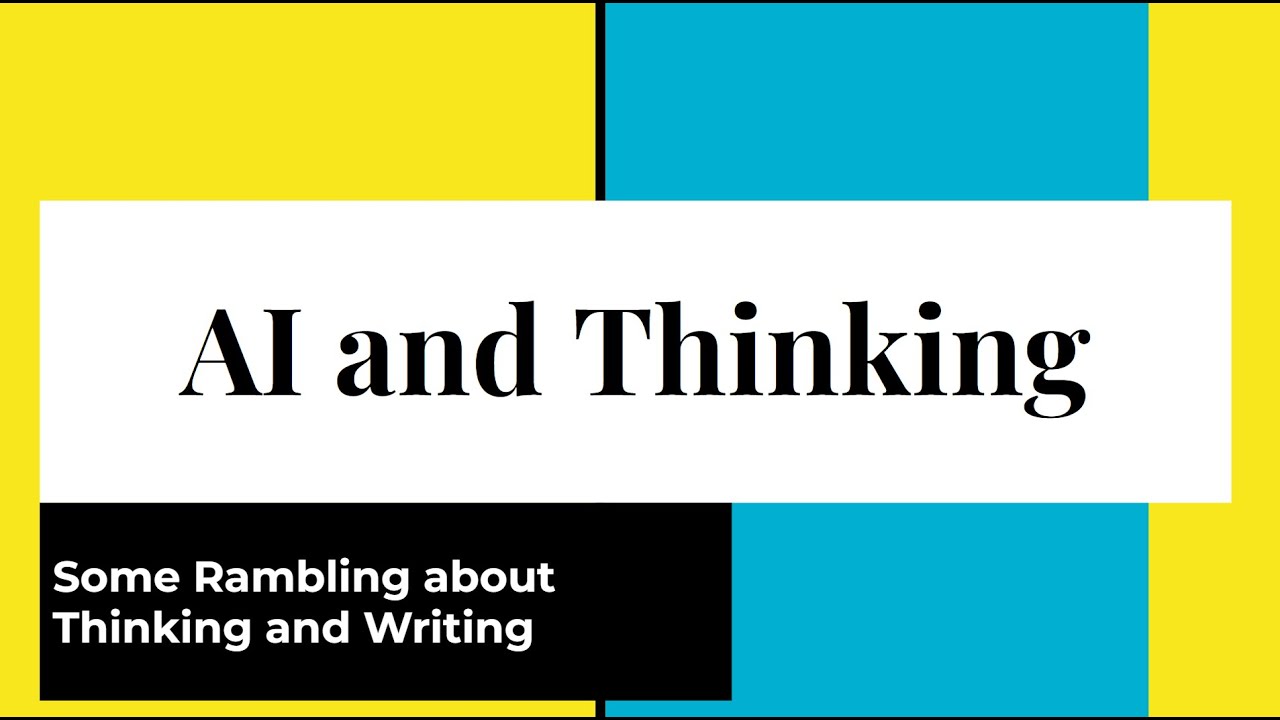 AI and Thinking (Kallis) 1/31/24