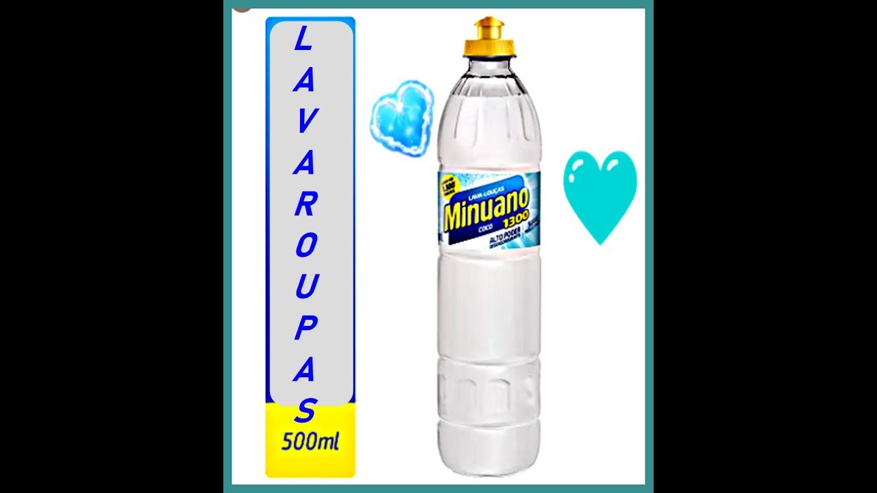 LAVA ROUPAS COM DETERGENTE DE COCO MINUANO 1300 É SHOW - PLAYLIST UTILIDADES DO LAR..