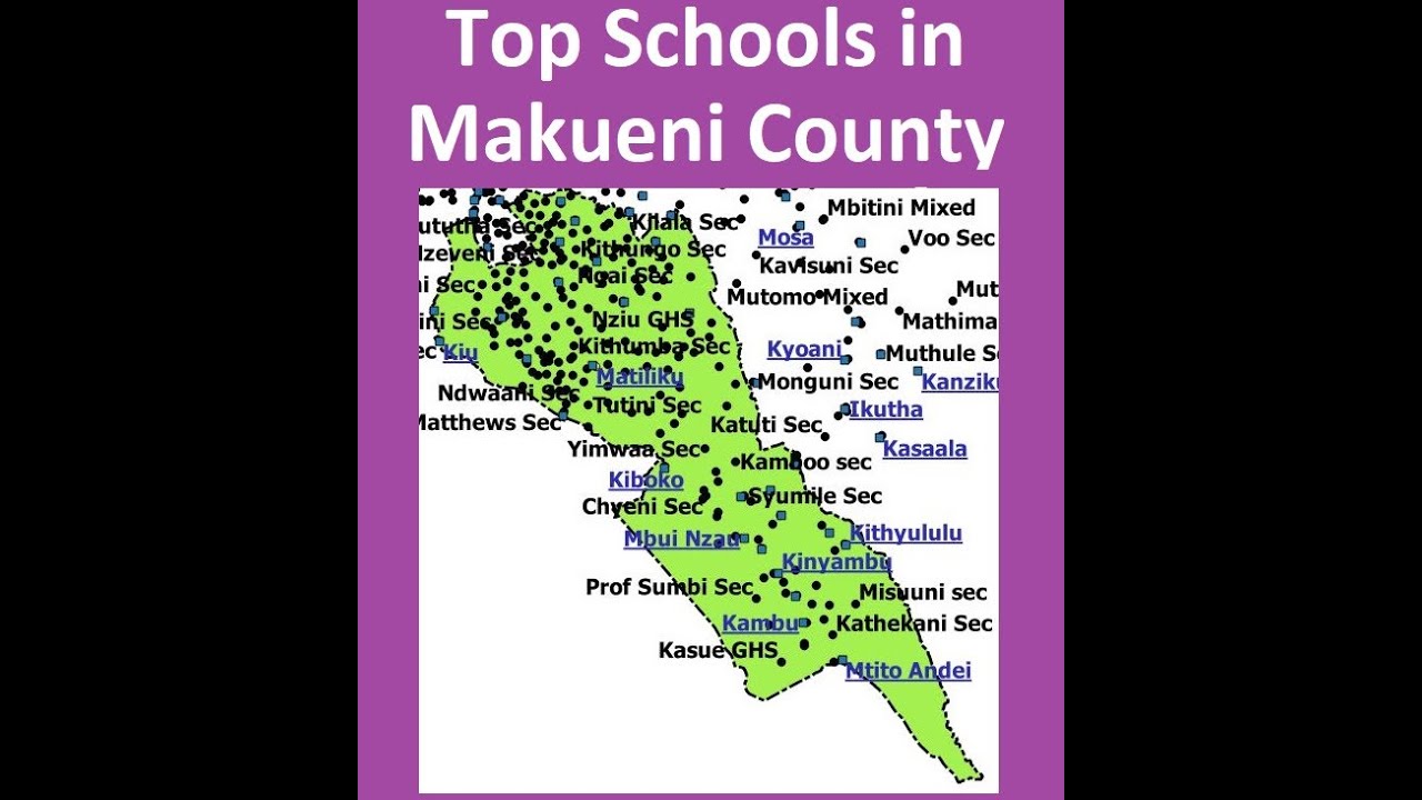 Top Schools in Makueni County