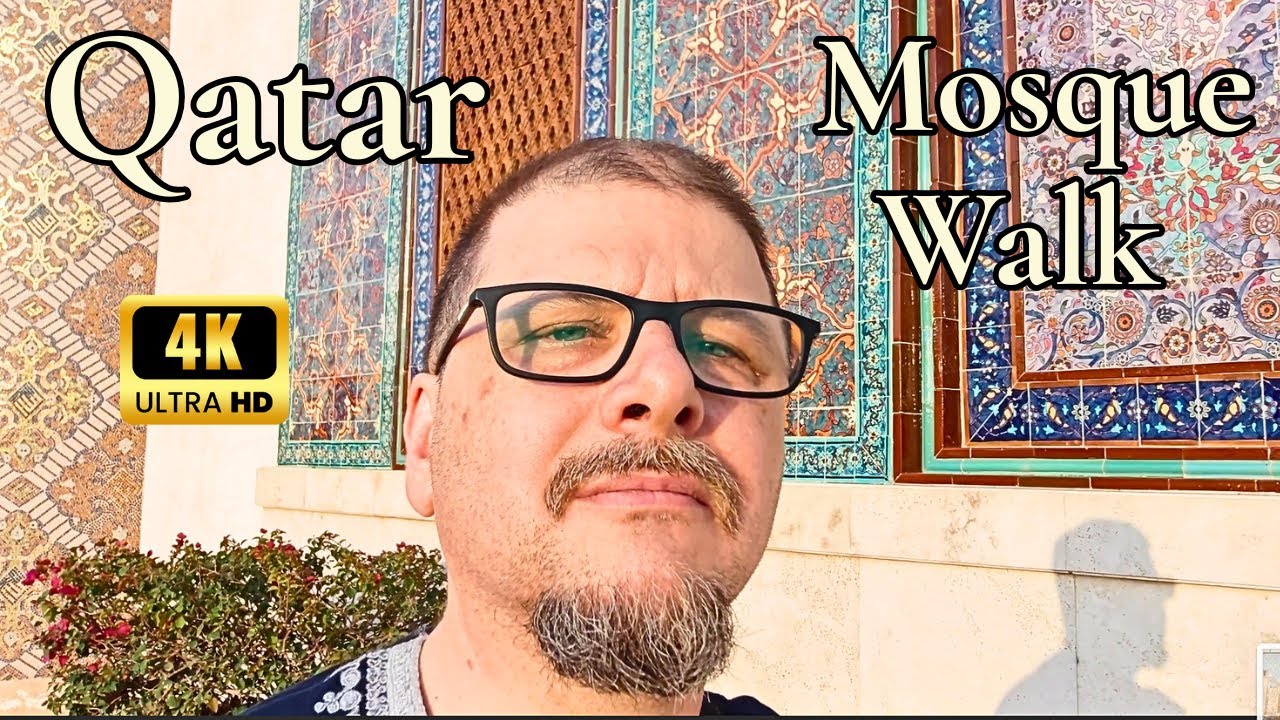 3 Magnificent Mosques in Doha, Qatar | Walking Tour | Al Fanar, Education City & Katara Masjids | 4K