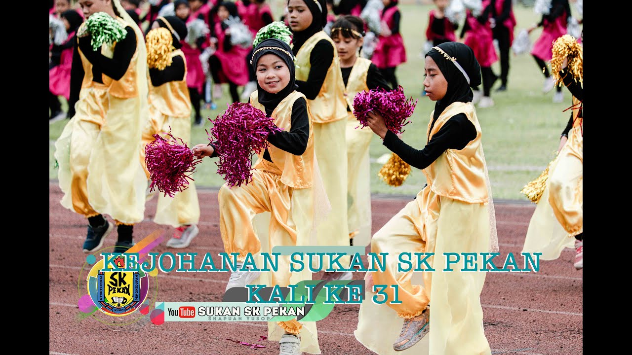 SENAMROBIK MURID ThP SATU DI KEJOHANAN SUKAN SK PEKAN KALI KE 31 | PERSEMBAHAN MURID TAHAP SATU | 4K