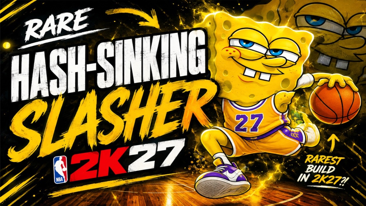 The *RAREST* Build in NBA 2K27&hellip; HASH-SINKING SLASHER