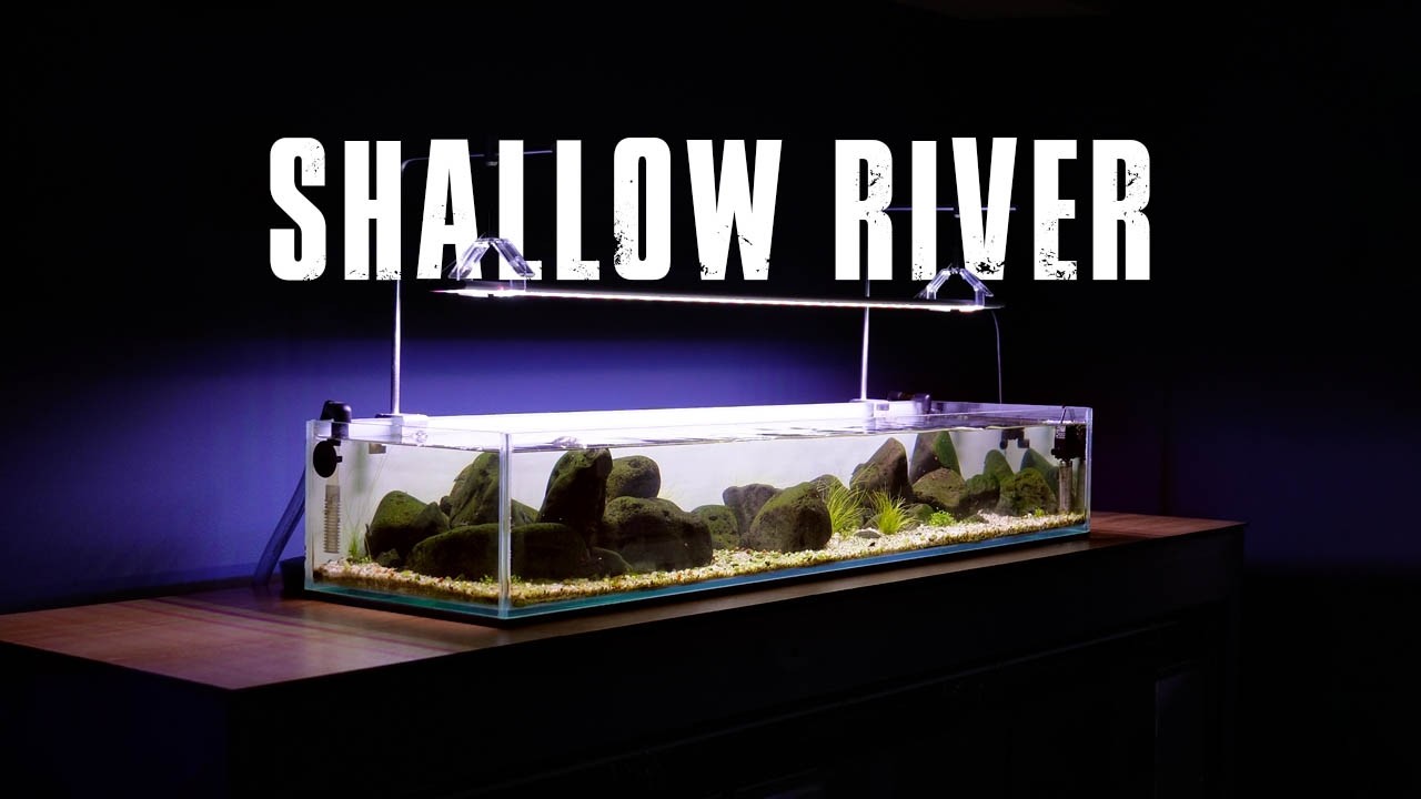 BUILDING A HIGH FLOW SHALLOW RIVER STREAM