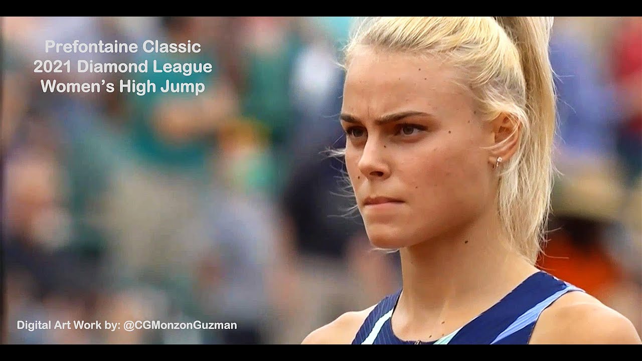 WOMEN'S HIGH JUMP.  Prefontaine Classic, Diamond League, Hayward Field, Eugene, OR, USA, 8/21/ 2021.