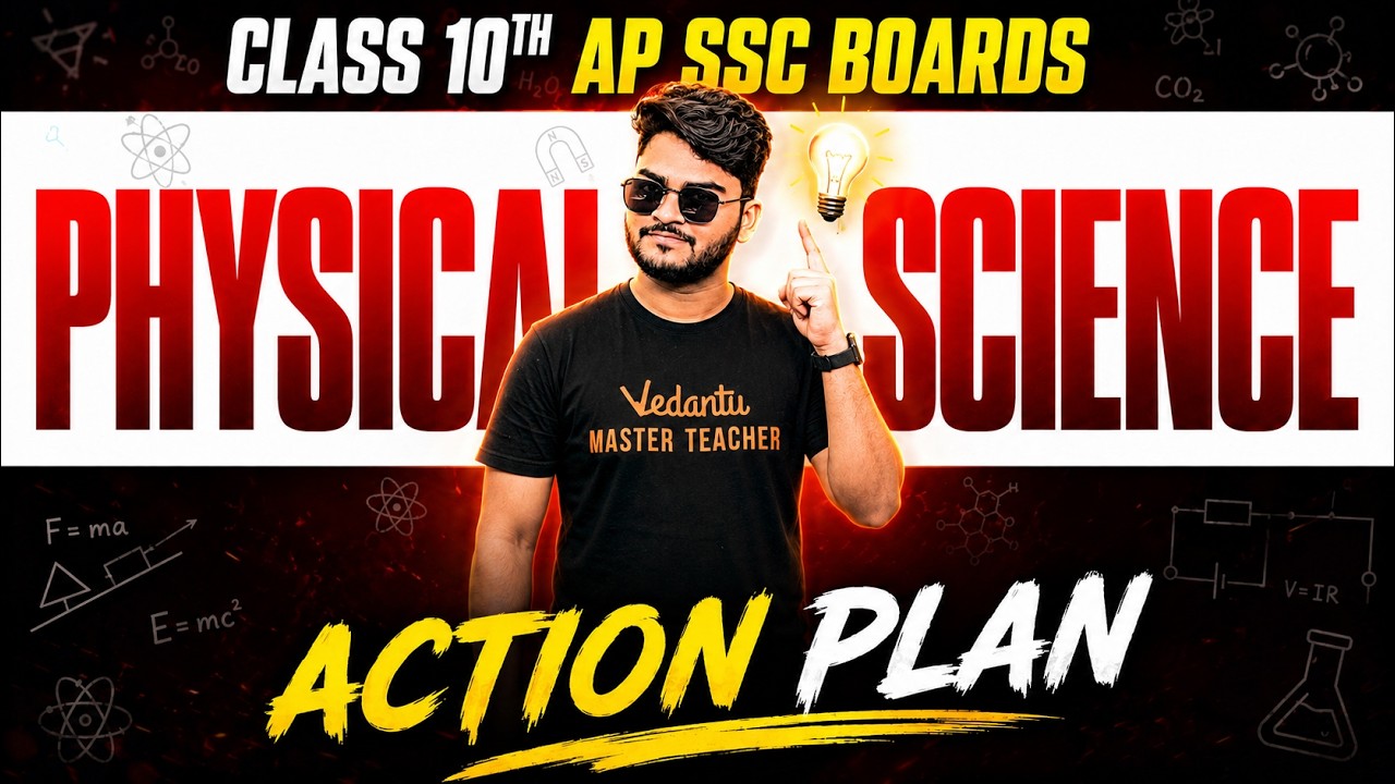 🚨 AP SSC Physical Science Action Plan 2027 is Here!🔥 | Chapter-wise Weightage By Suhel Sir