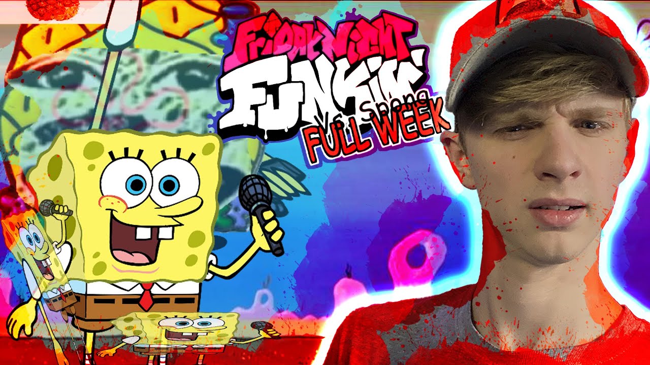 THIS MOD IS DOWN BAD... | Friday Night Funkin' (FNF VS Spong Full Week Mod)