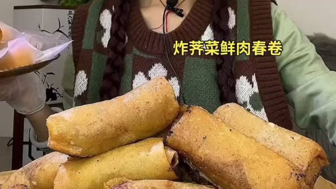 ASMR MUKBANG | 香脆甜酥，美味可口。