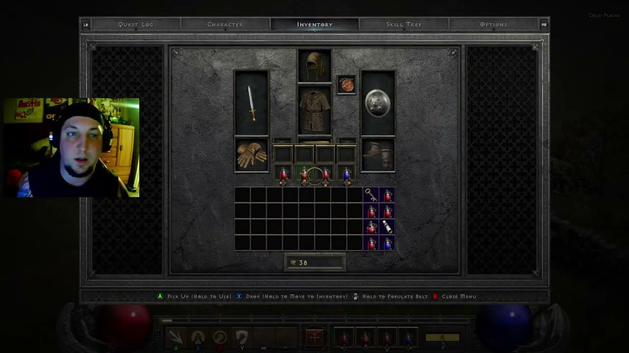 Diablo 2 Gameplay! -  Level 5 Paladin SOLO [LIVE]
