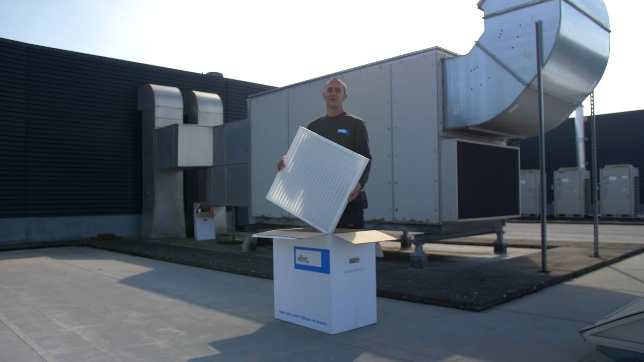 Hét recyclebare GreenFlex paneelfilter van Vlint