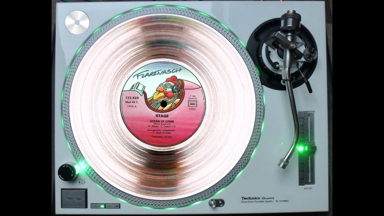 STAGE - OCEAN OF CRIME (WE'RE MOVIN' ON) (ELECTRIFY RE-EDIT) (℗1985 / ©2014)