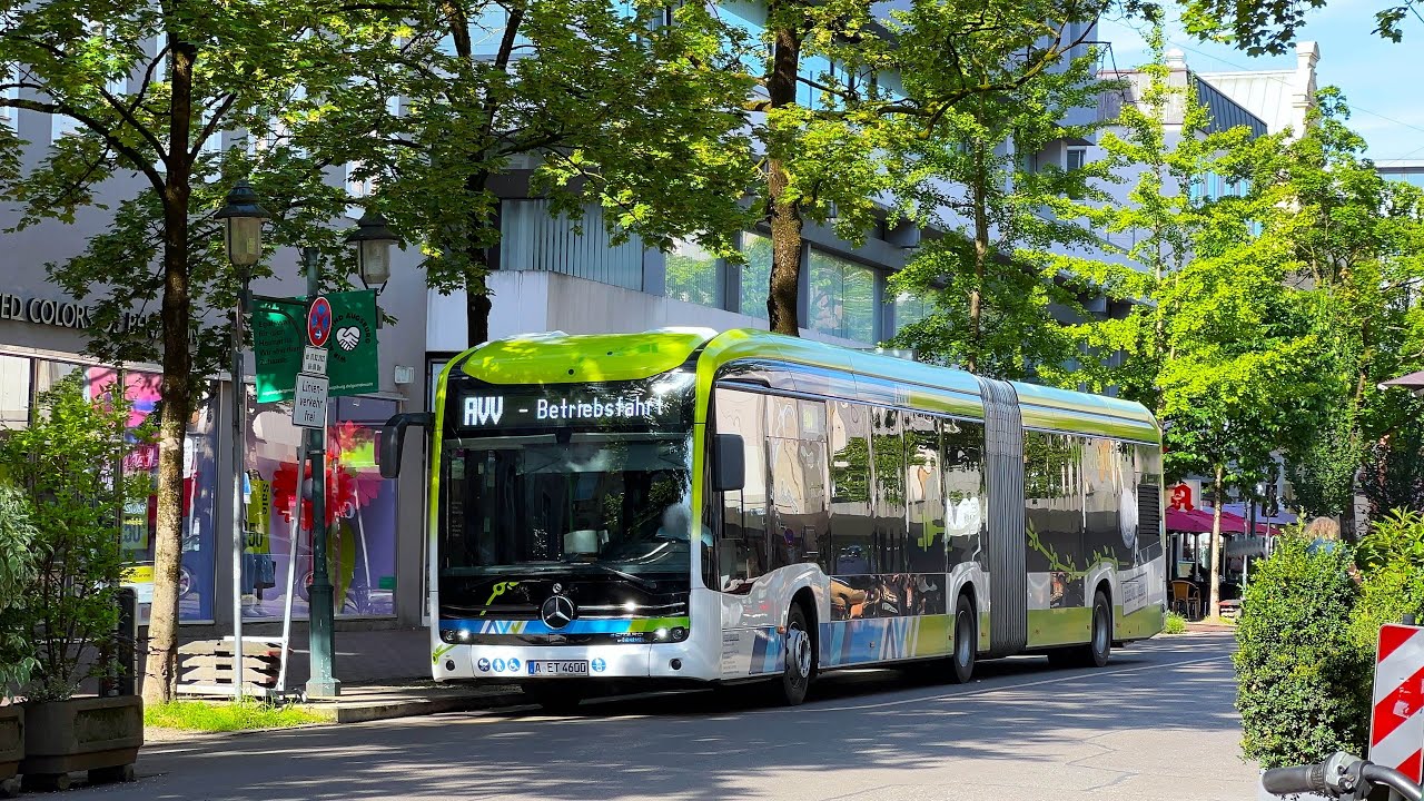 #164 Mercedes-Benz eCitaro G [Sound] |AVV Augsburg Linie 601 |Egenberger Reisen