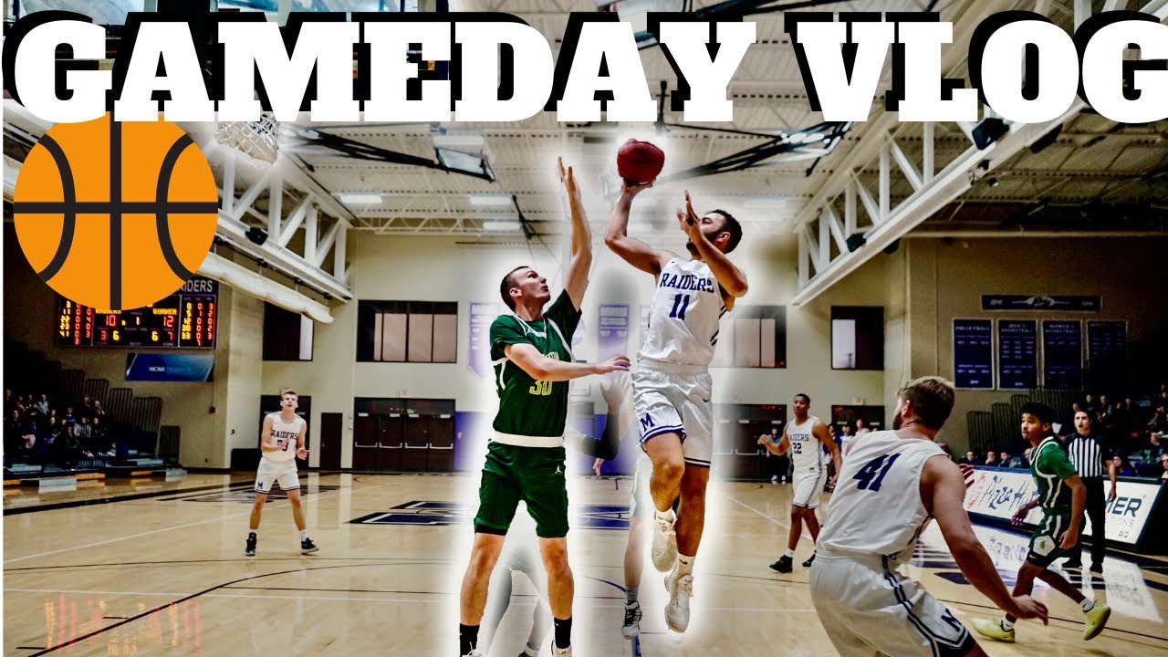 Division 3 College Basketball Home Game VLOG !