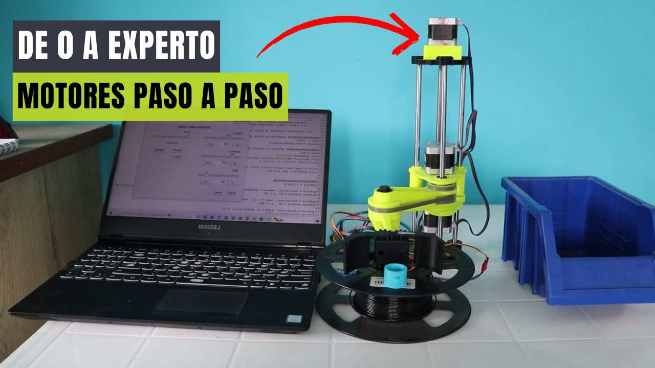 Curso de Rob&oacute;tica: M&aacute;ster en Motores Paso a Paso con Arduino