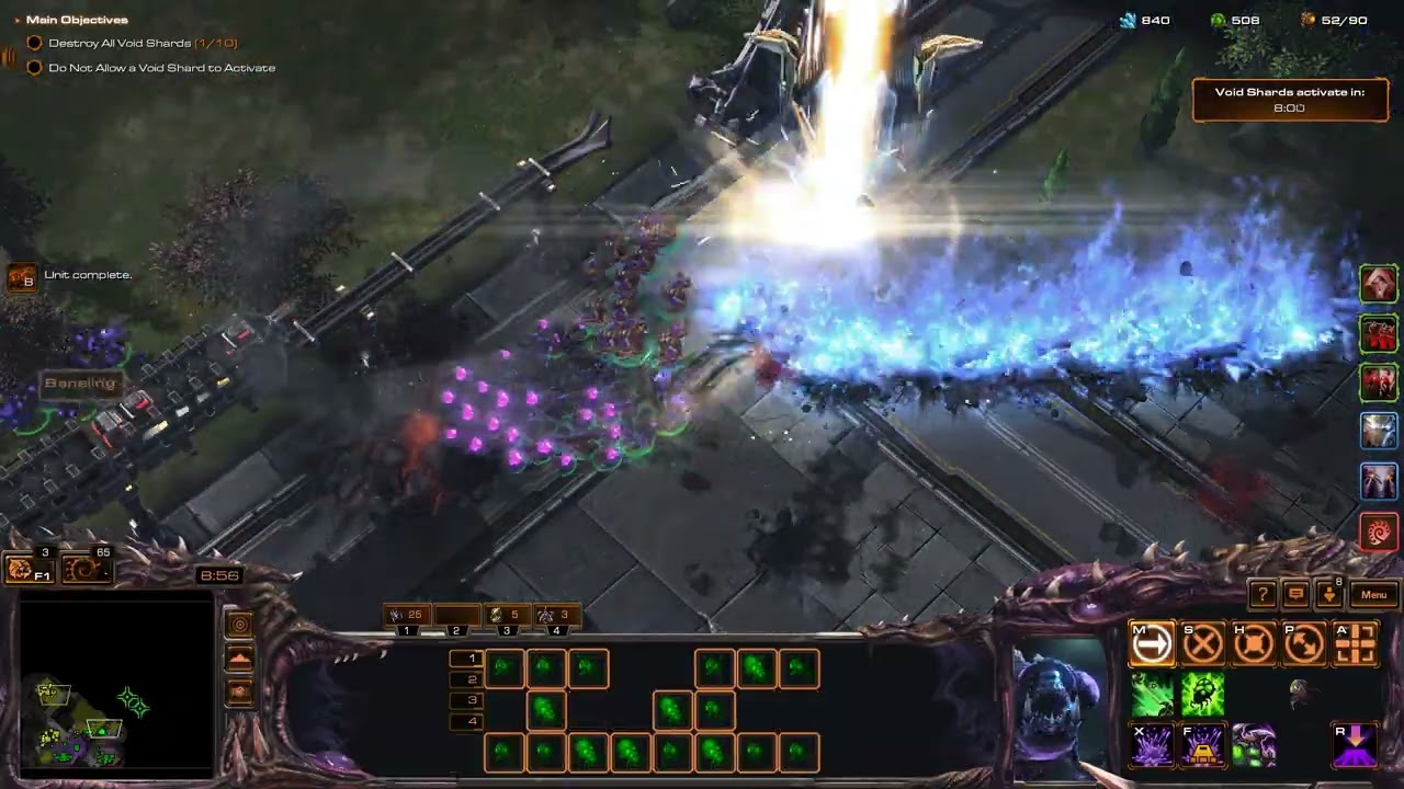 SC2 Co-op Mutation #463 Creation Contest Winner ''Zagara P1 + Karax P1'' #Starcraft2