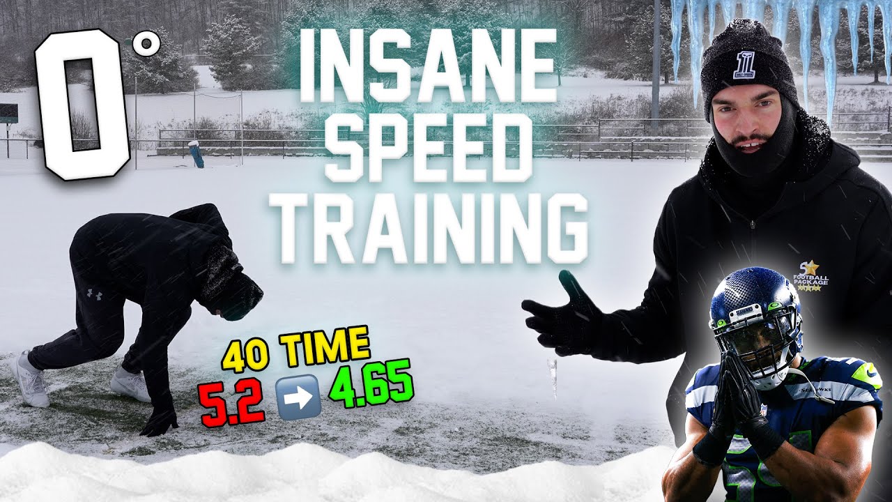 INSANE Speed Drills that took my 40 Yard Dash from a 5.2 to a 4.65🥶💨