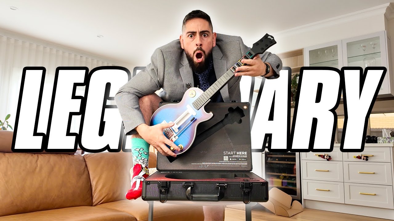 Unboxing dell'UNICO controller per Guitar Hero di cui hai bisogno: controller per chitarra CRKD x...