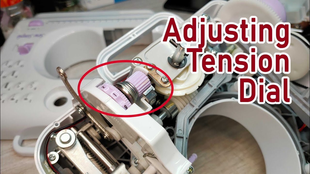 [English Sub] Sew simple sewing machine tension adjustment | Sewing machine thread tension repair