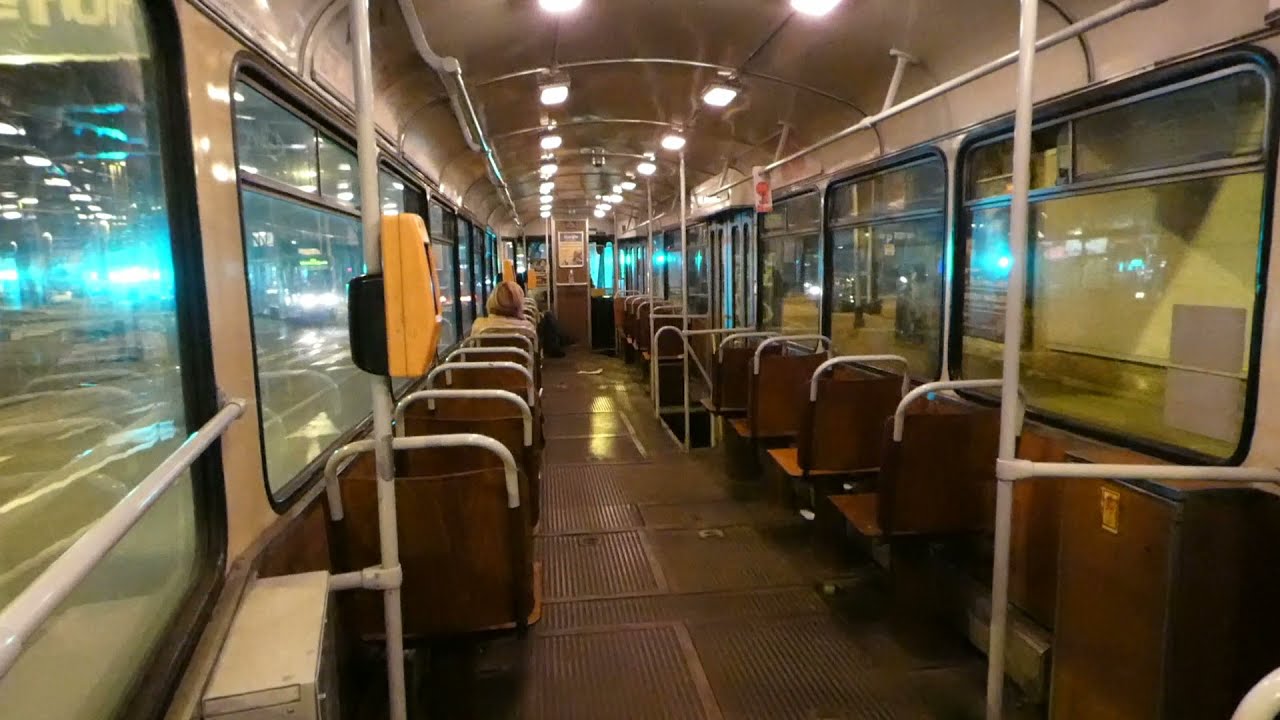 ZAGREB TRAM - TMK201 (night ride)//Straßenbahnen in Zagreb//Tramvaji u Zagrebu (2022) ZET Zagreb