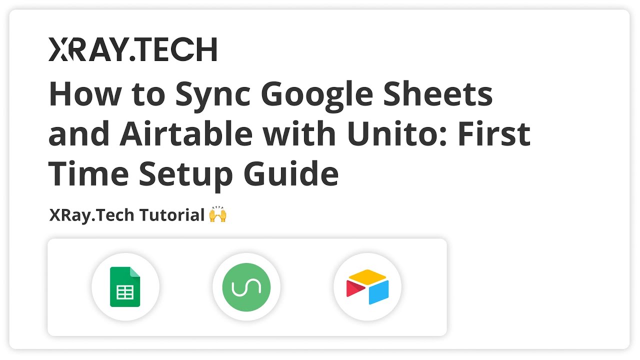 How to Sync Google Sheets and Airtable Databases with Unito: Quick Setup Guide