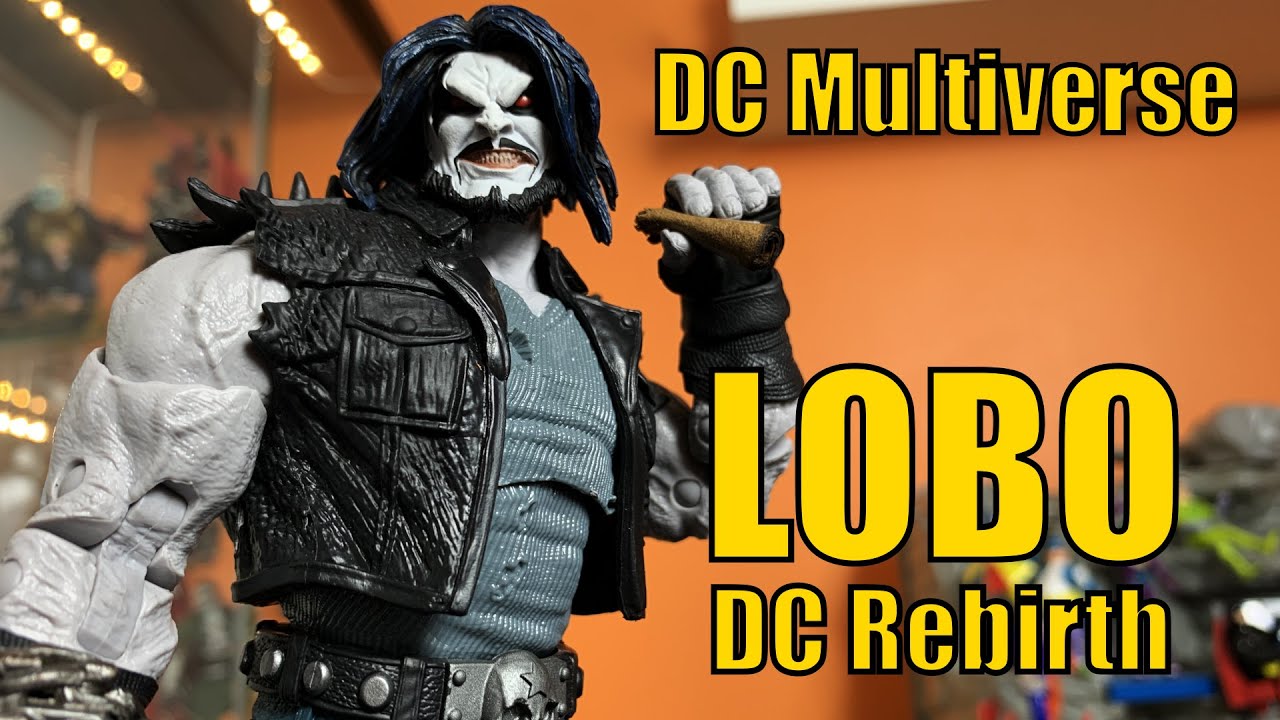 DC Multiverse | Lobo | DC Rebirth | McFarlane Toys | DC Comics | The Main Man Master Frag