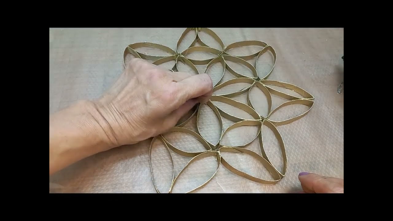 HOME DECORATION! BEST OUT OF WASTE . Do not throw away empty rolls.