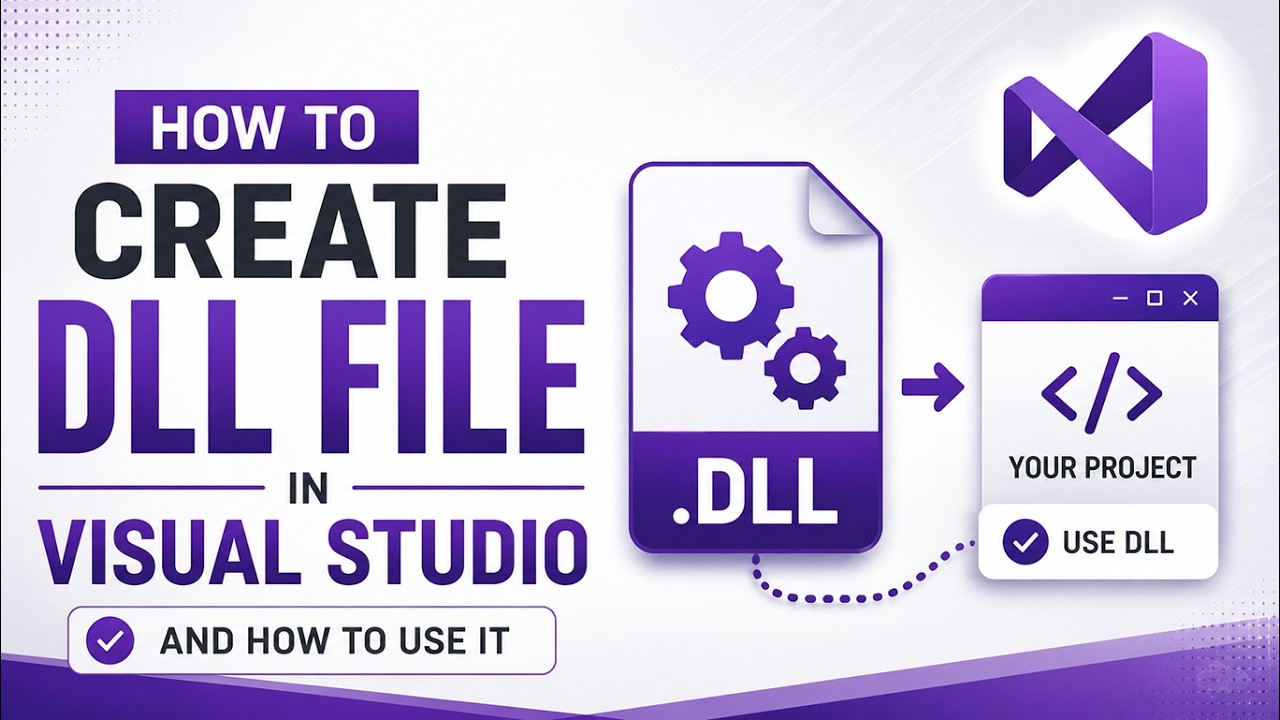 How to Create and Use a DLL in Visual Studio 2026 | .NET C#