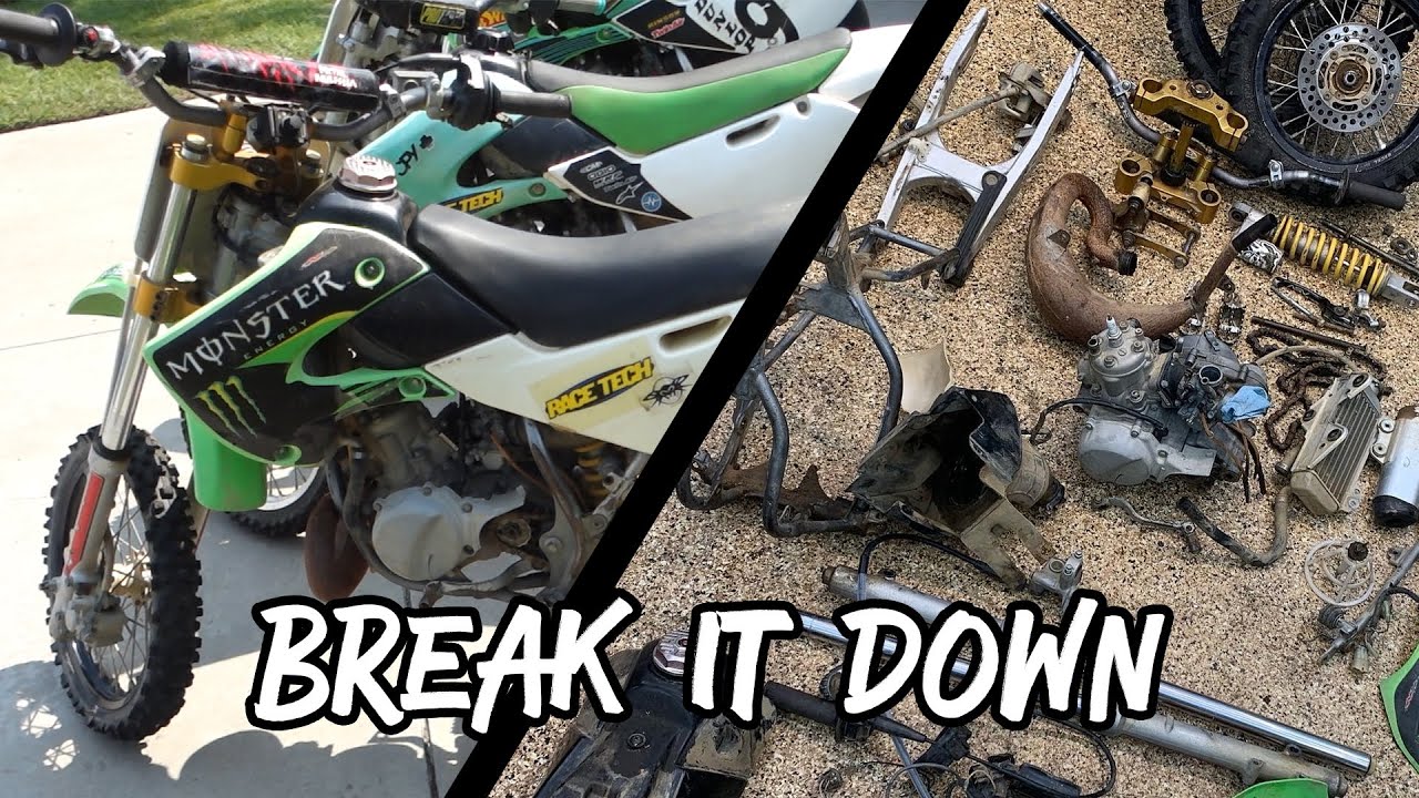 Completely Breaking Down a KX65 for a Deep Clean